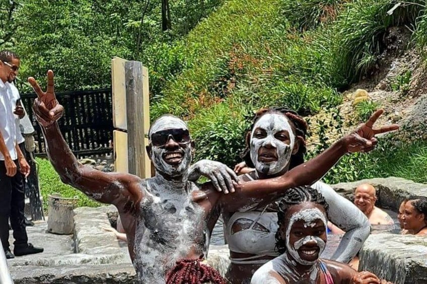 St.Lucia Experience: Mud Bath, Waterfall, Beach Escape& Lunch 3