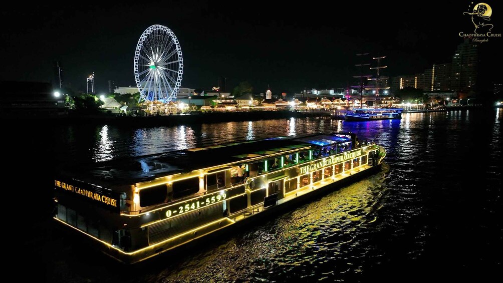 Bangkok: Grand Chao Phraya Dinner Cruise with Live Show 1