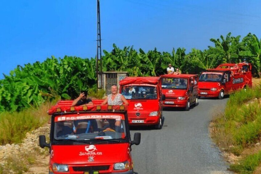 Alanya Sapadere Canyon by Cabrio Bus Full-Day Tour