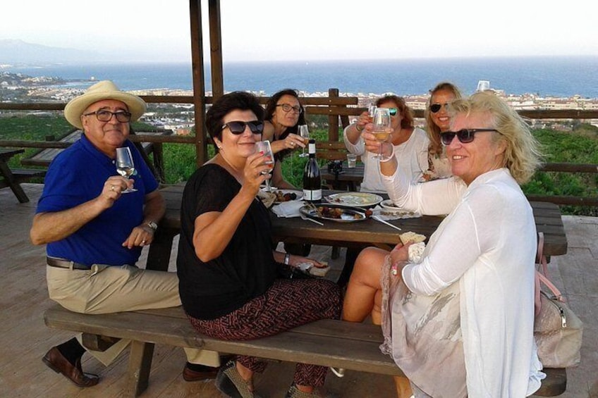 Wine and tapas tasting facing the sea at Viña del Peñoncillo 4