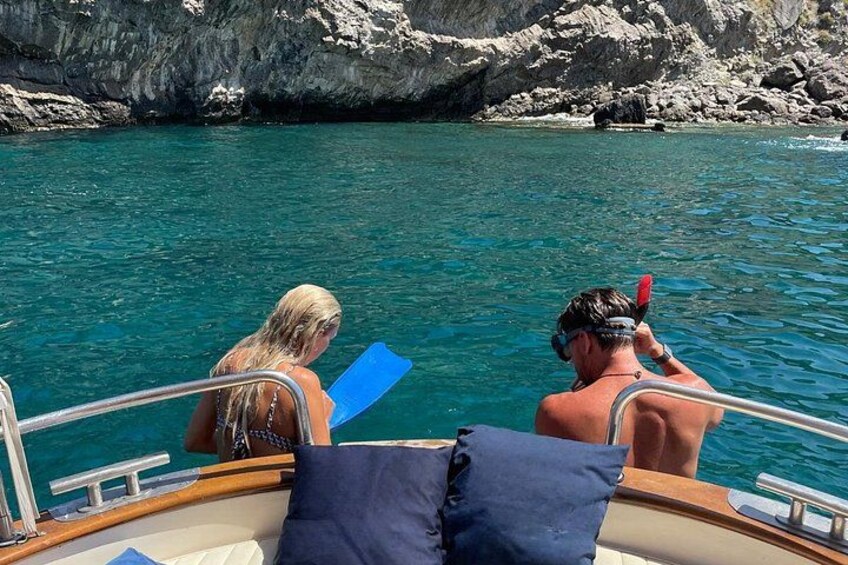 Snorkeling in Capri 4