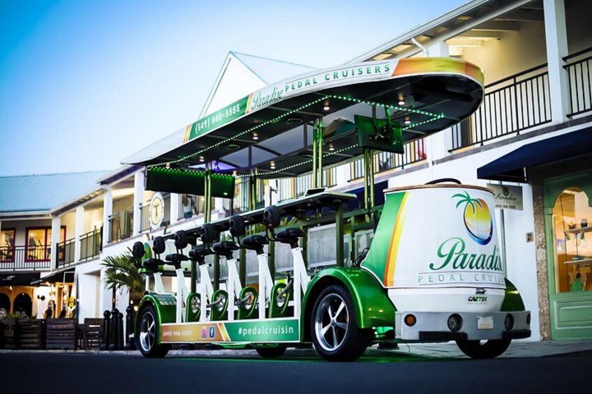 Party Bike Experience on Grace Bay Road 1