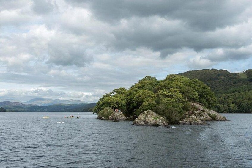 Coniston Water Wild Cat Island Cruise Yellow Route 2