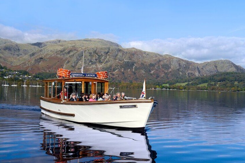 Coniston Water Wild Cat Island Cruise Yellow Route 1