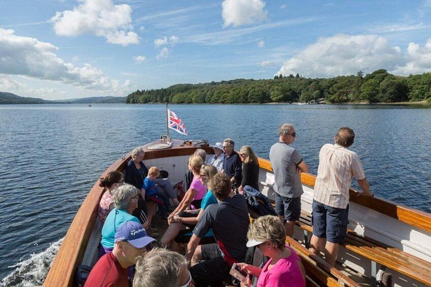 Coniston Water Wild Cat Island Cruise Yellow Route 4