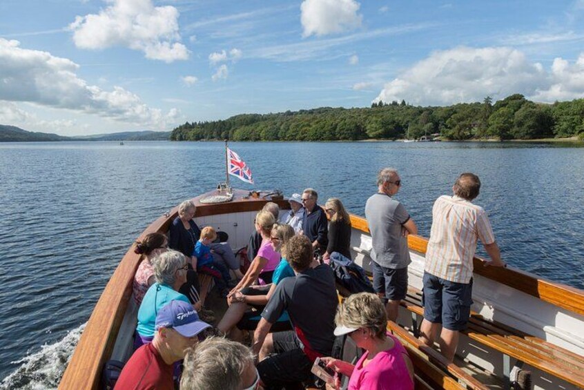 Coniston Water Wild Cat Island Cruise Yellow Route 3