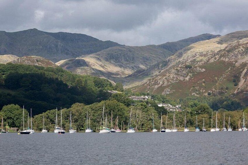 Coniston Water Wild Cat Island Cruise Yellow Route 2