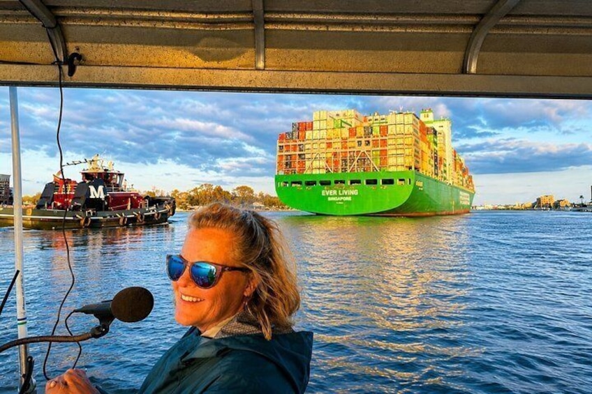 Narrated Port Tour Cruise of Savannah 1