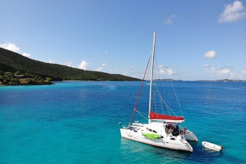 Private Luxury Catamaran Sailing in the Virgin Islands