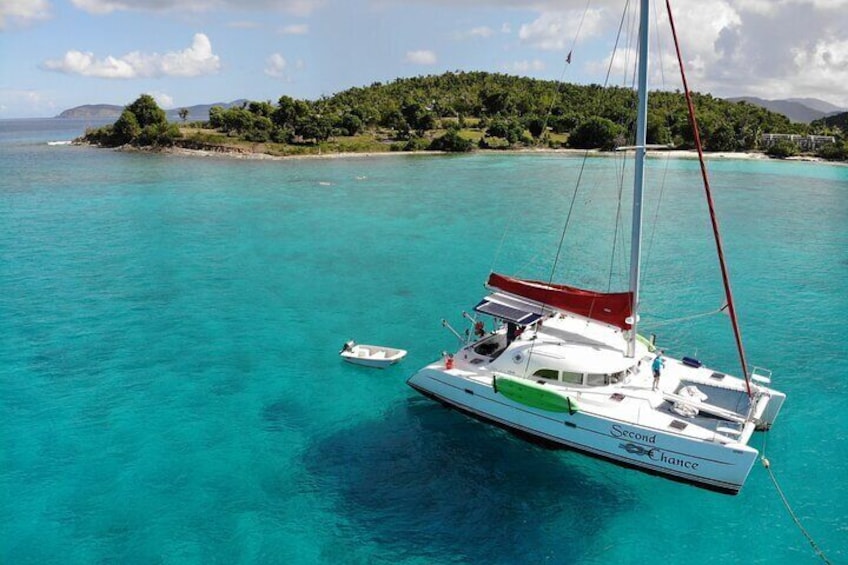 Private Luxury Catamaran Sailing in the Virgin Islands