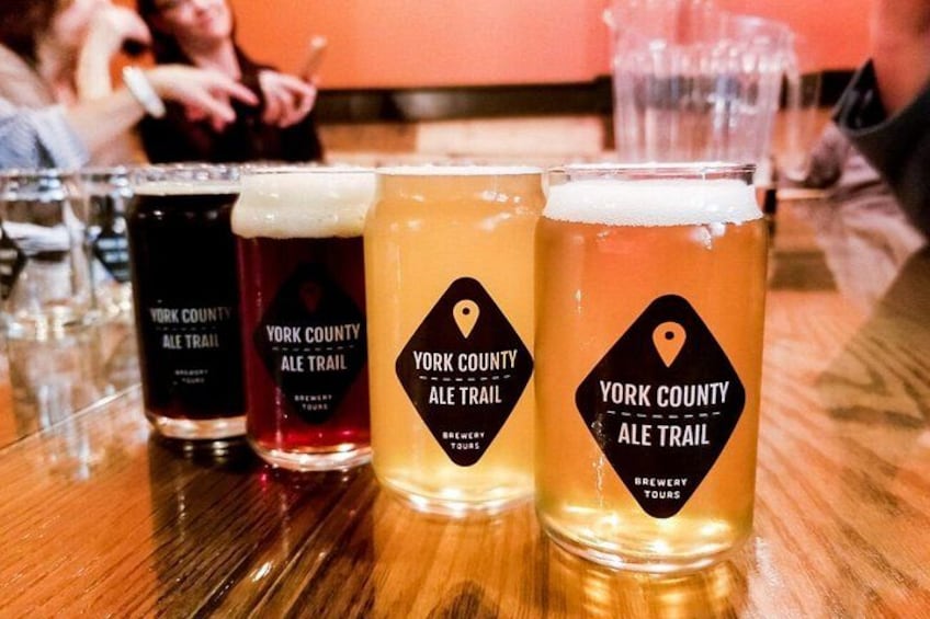 Guided Brewery Tour of York County on the Brew Bus 2