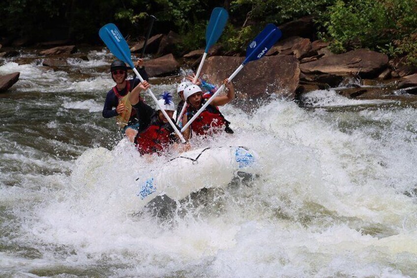 Private High Adventure Trip on the Ocoee River with snack