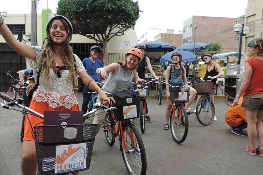 Best Peruvian food bike Tour in Lima