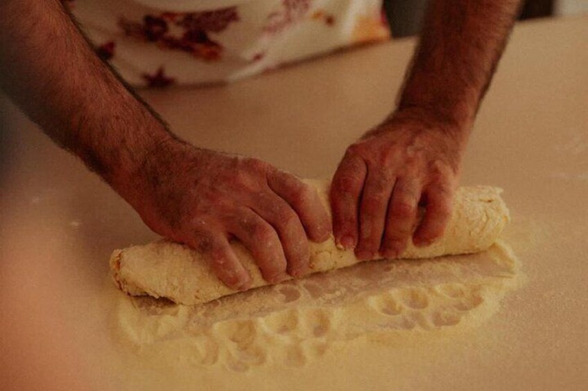 Cooking class with Pasta, mozzarella and Tiramisu with wine 3