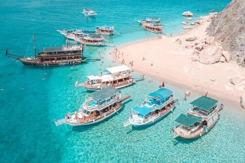 Antalya Suluada Daily Boat Tour in Turkish Maldives