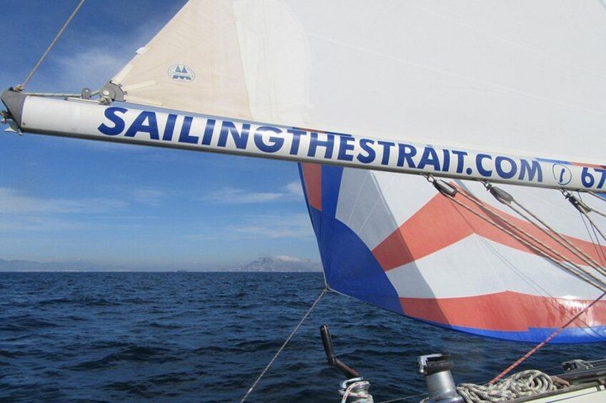 Sailing with the spinnaker.. 2