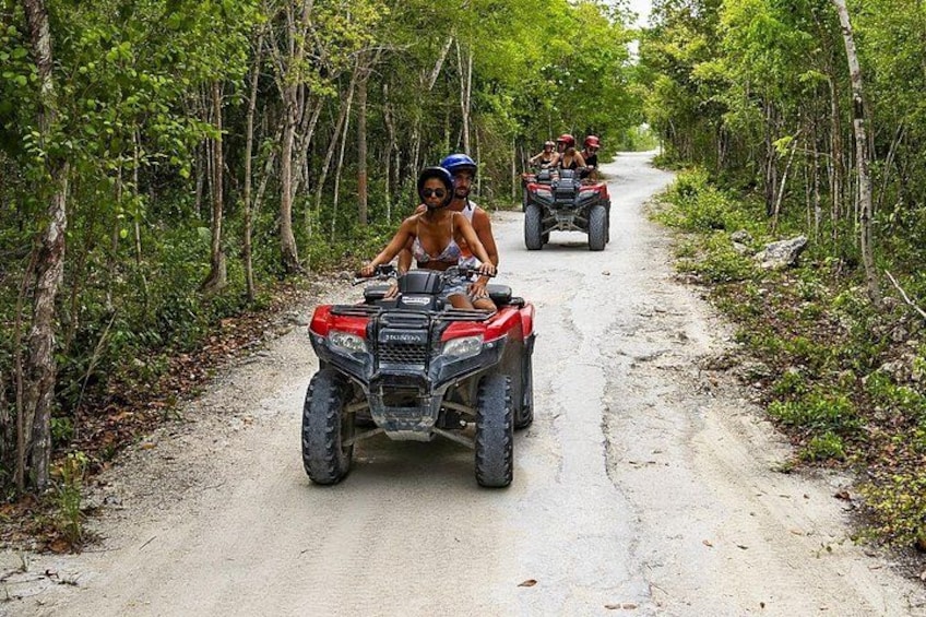ATV Adventure to Mayan Jade Cavern plus Snorkeling and Lunch 5