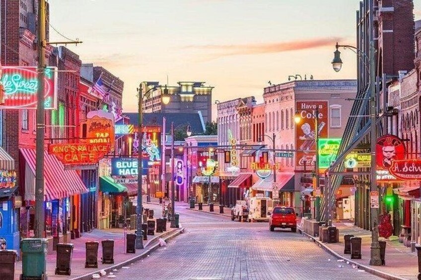 Vibrant Beale Street: Where The Blues Began 1