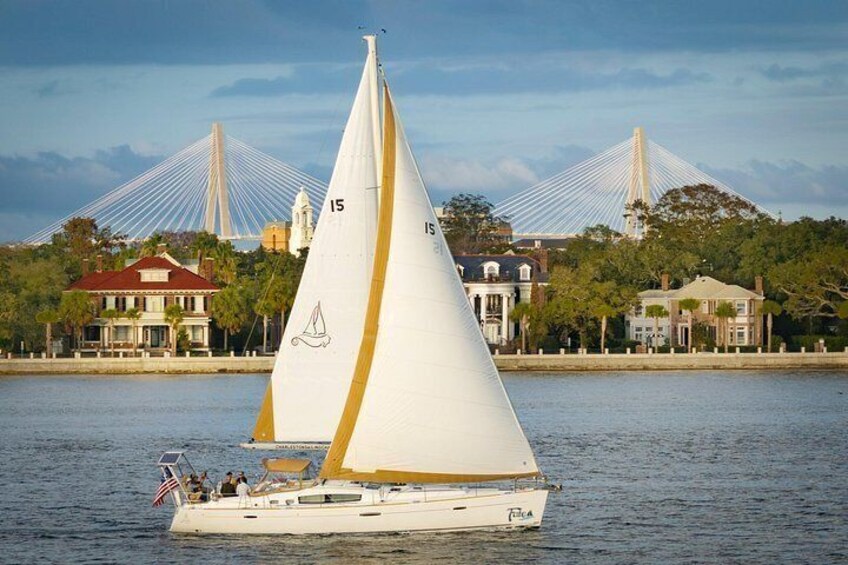 Private Morning Sail, Dolphin and History Tour on Mystique 2