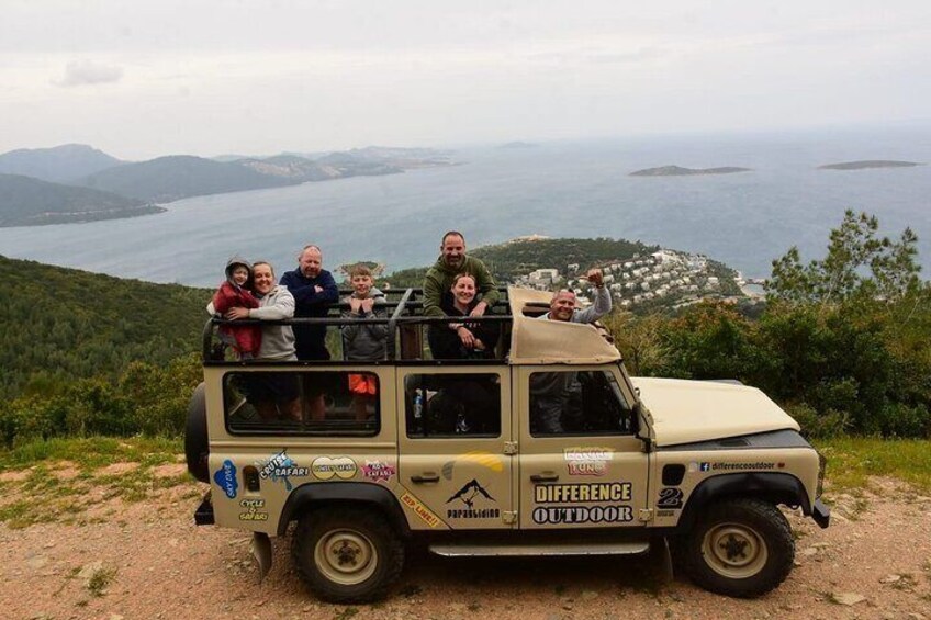 Off-Road Jeep Safari Tour in Bodrum with Lunch