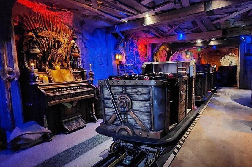 Treasure Hunt: The Ride is a pirate-themed, interactive adventure where guests are transported through a newly discovered system of caverns located beneath Monterey’s historic Cannery Row. 2