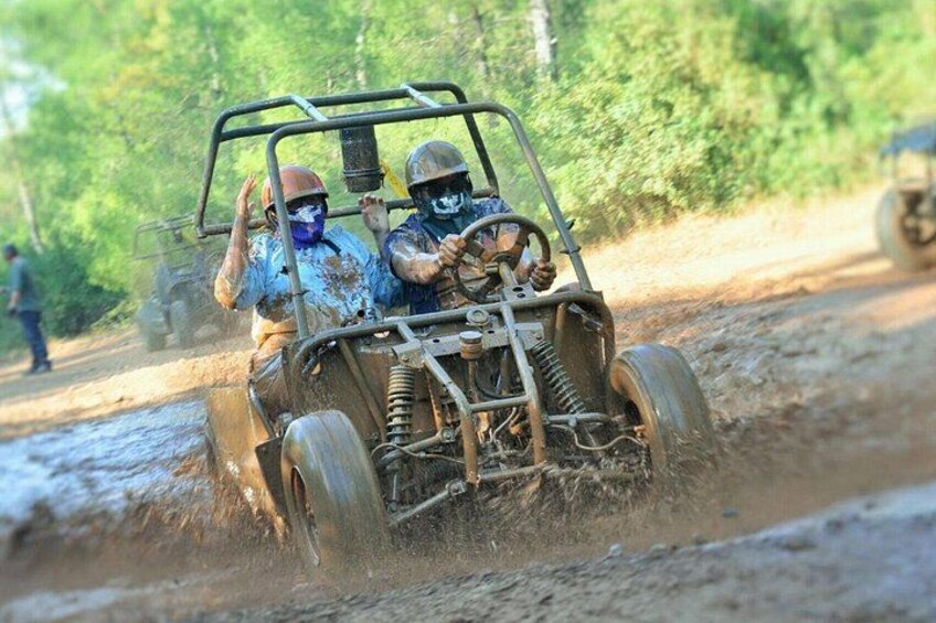 Combo Tour Water Rafting - Buggy or ATV - Jeep Safari - Zipline 1