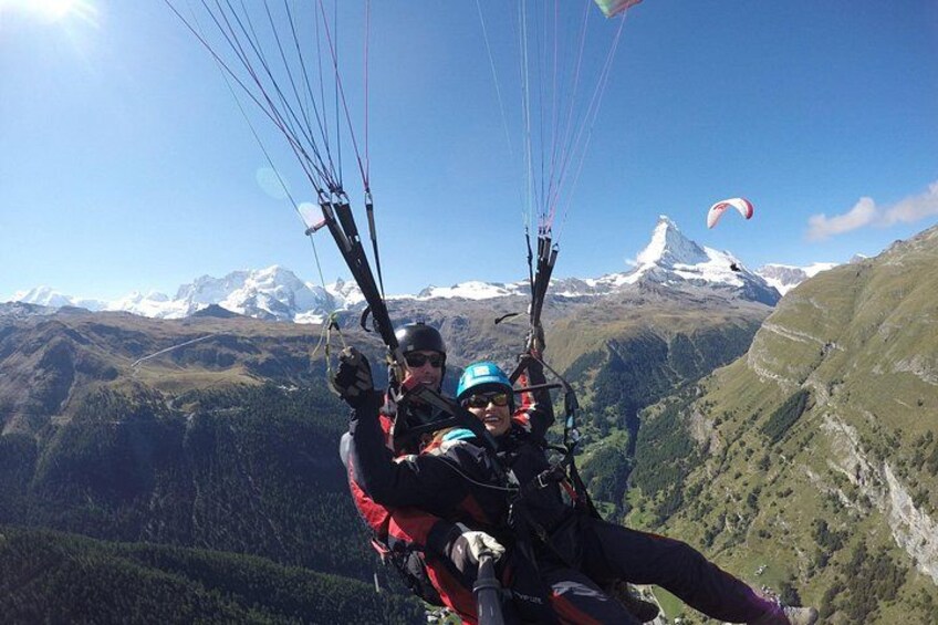 flying high above Zermatt 2