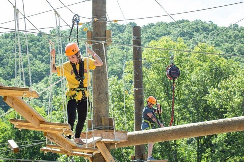 New River Gorge Aerial Park Adventure in Oak Hill 2