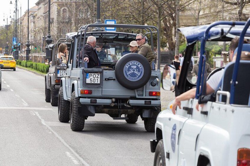 Private Budapest City tour with Classic Russian Jeep or G-Wagon! 2