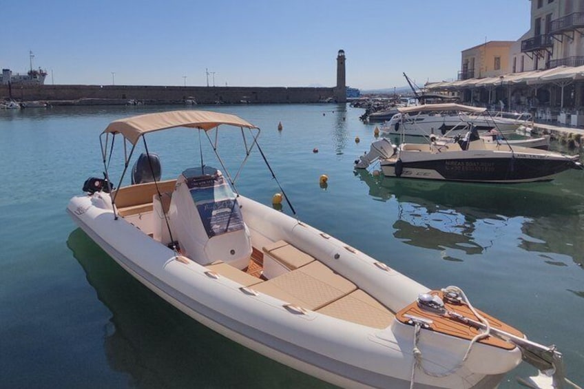 Private RIB Boat Tour to the Secret Beach in Rethymno 5