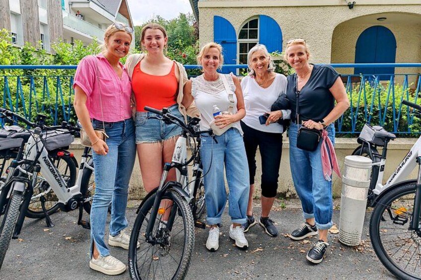 An unforgettable moment on this magnificent guided electric bike tour of Honfleur 1