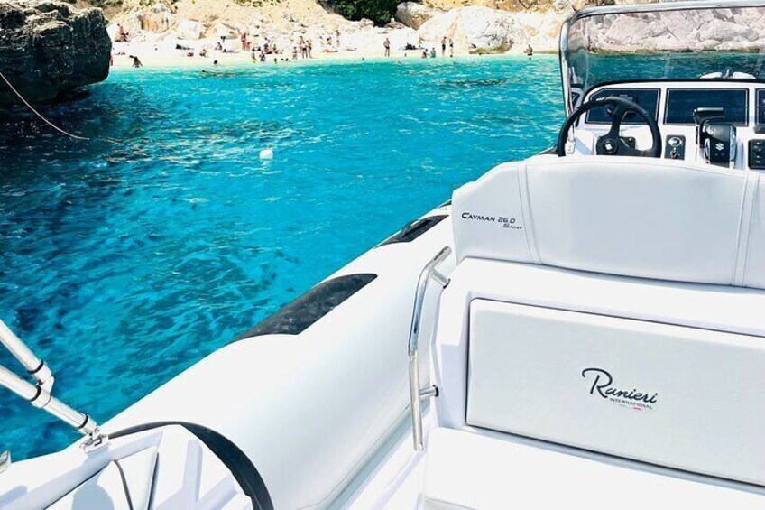 Full day private boat tour on the Baunei coast 2