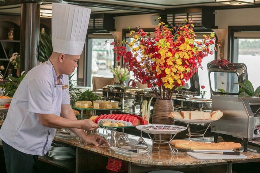 Halong Bay 2 Days Cruise Trip: Meals, Kayak, Caves, Limousine Bus 3