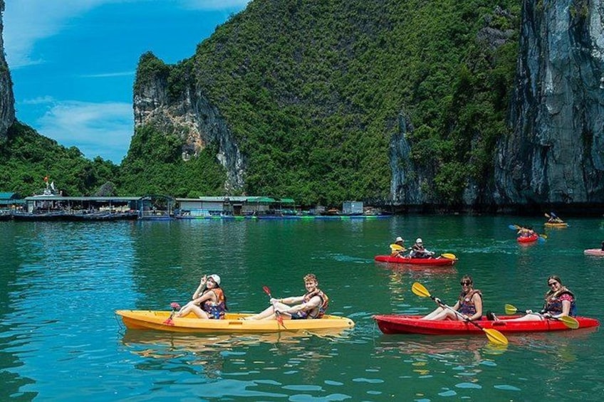 Halong Bay 2 Days Cruise Trip: Meals, Kayak, Caves, Limousine Bus 5