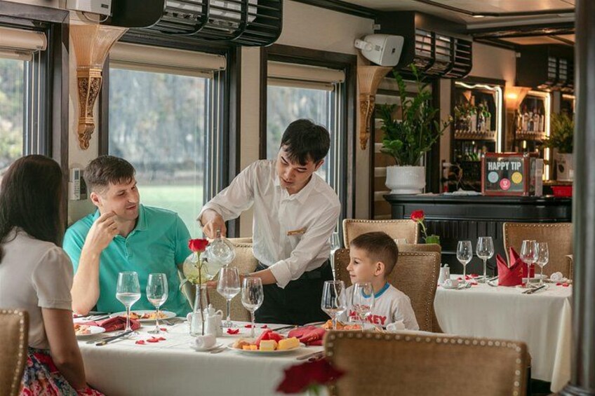 Halong Bay 2 Days Cruise Trip: Meals, Kayak, Caves, Limousine Bus 2