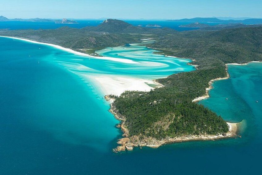 Whitehaven From Above - ~30 minute Whitsunday Helicopter Tour 2