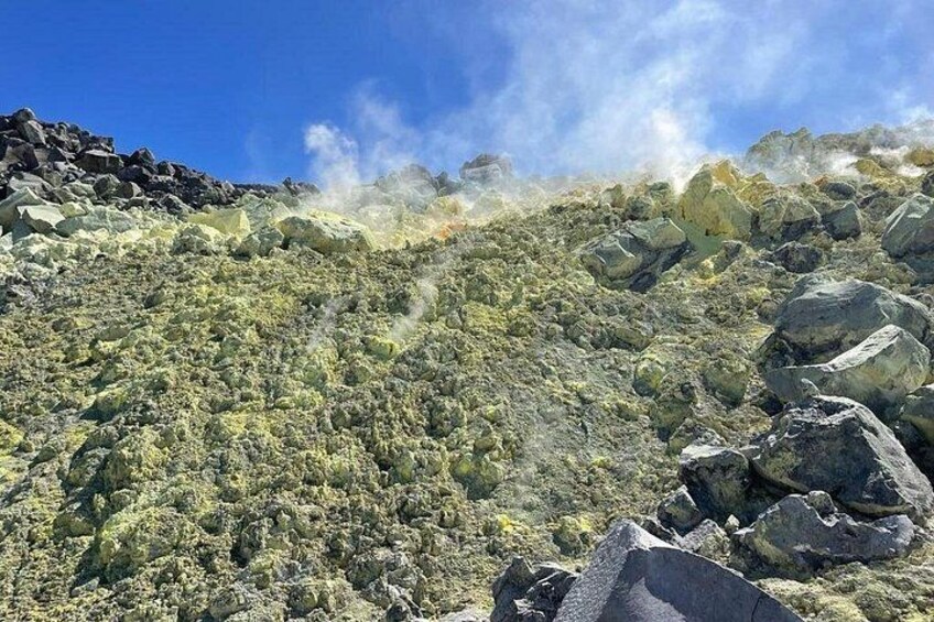 Half-Day Private Tour in Sierra Negra Volcano's Sulfur fumaroles 3