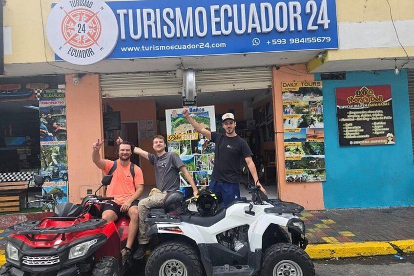 Waterfalls Route & Pailon del Diablo ATV Tour 3 - Hour in Bathrooms 1