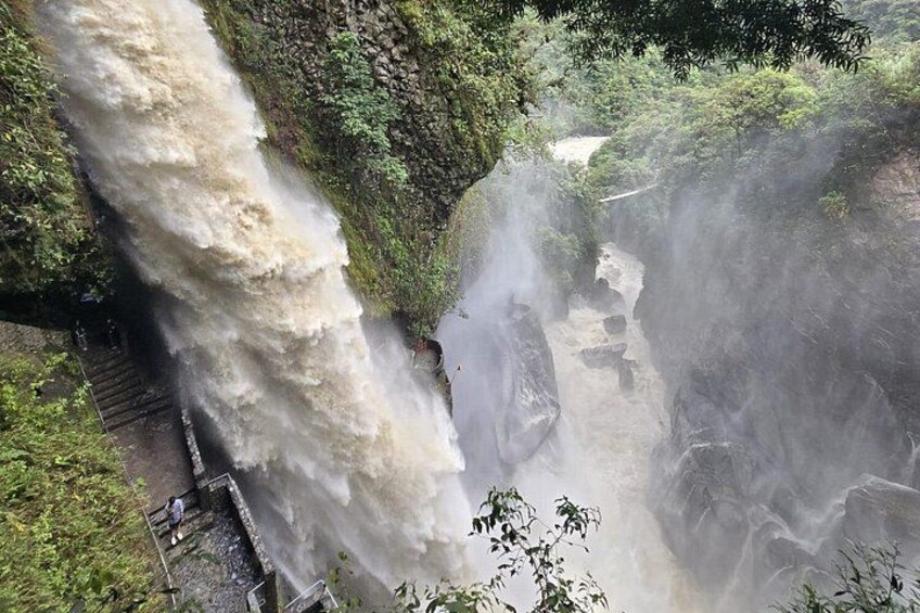 Waterfalls Route & Pailon del Diablo ATV Tour 3 - Hour in Bathrooms 3