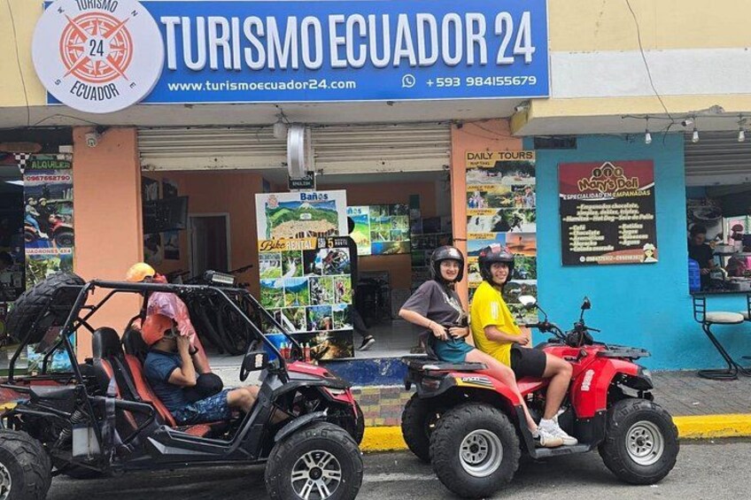 Waterfalls Route & Pailon del Diablo ATV Tour 3 - Hour in Bathrooms 4