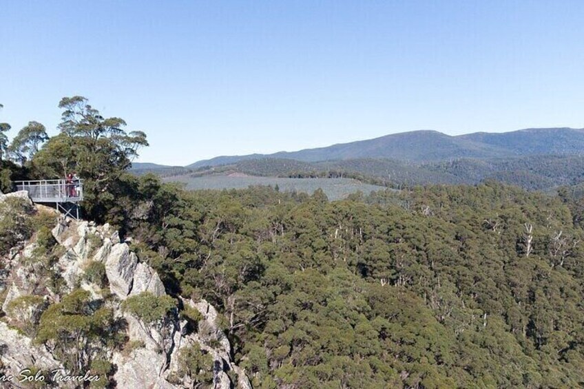 Leven Canyon and Gunns Pains Caves tour from Devonport or Burnie