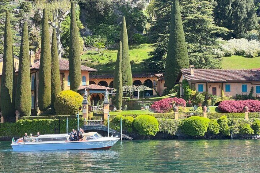 Lake Como Bellagio Area Private Boat Tour