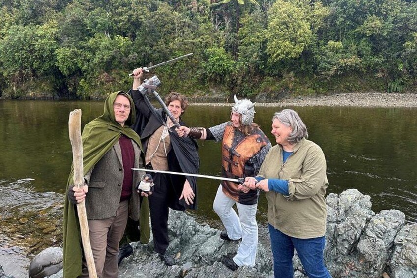 Form your own fellowship at The Crossing of The great river Anduin, (Costumes are provided) 1