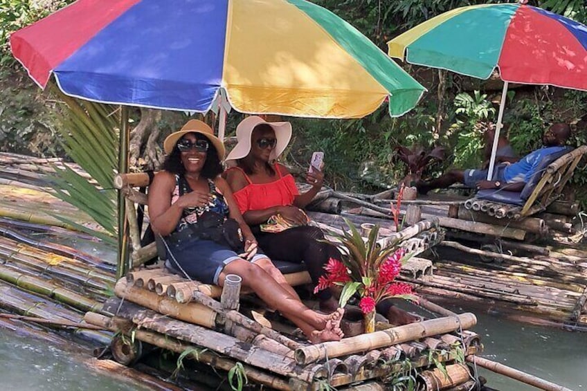 Lethe Bamboo River Rafting and Limestone Foot Massage Experience 4