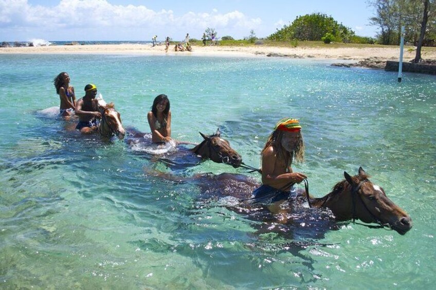 ATV, Bamboo Rafting, and Horseback Ride Tour From Montego Bay 4