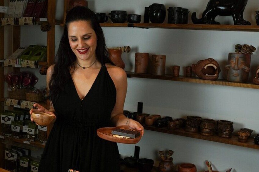 Your host in the chocolate tasting 3