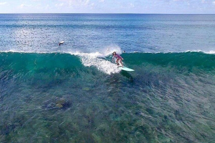 Surf lessons Guadeloupe beginners intermediate confirmed 4