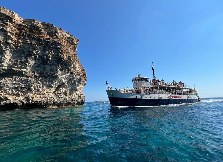 Picture 1 for Activity Half & Full Day Blue Lagoon Boat Tour: Swim, Snorkel & Slide 5