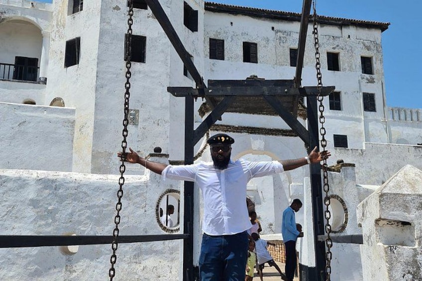 Cape Coast Tour with lunch (Slave market & river site) 3