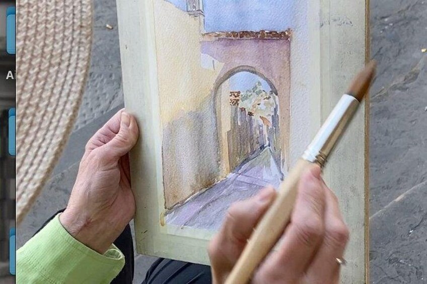 Drawing and Watercolor Workshop in the Heart of Florence 4
